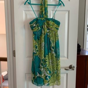 Ann Taylor Silk Floral Dress